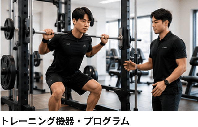 トレーニング機器・プログラム